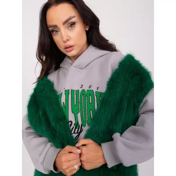  Dámská vesta WOOL FASHION ITALIA AT-KZ-2368.00P DARK GREEN 