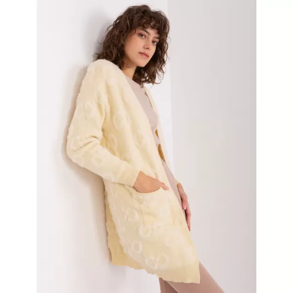  Dámský svetr WOOL FASHION ITALIA AT-SW-234502.38X LIGHT BEIGE 