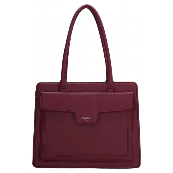  Kabelka Charm London Monaco 25422 Bordeaux red BORDEAUX RED 