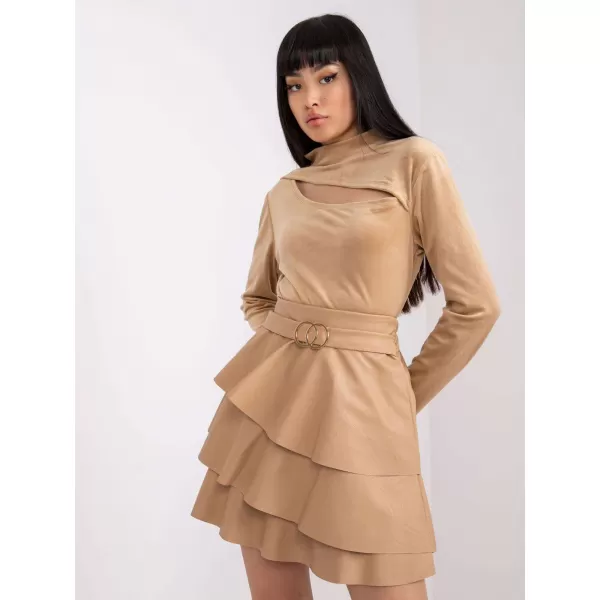  Dámská halenka ITALY MODA DHJ-BZ-6561.09P CAMEL 