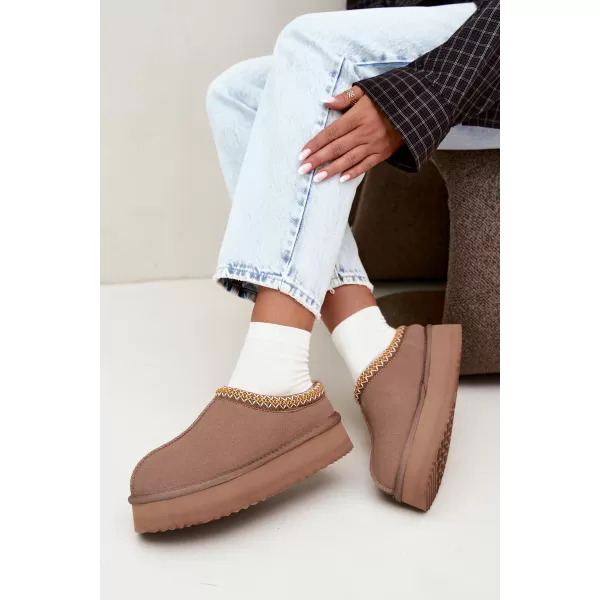  Dámské sněhule VINCEZA 97972 DARK BEIGE 