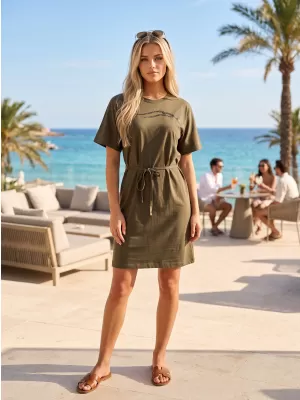 Dámské šaty ALTISPORT ALW001816 MILITARY
