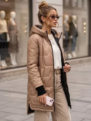 Dámská bunda DSTREET BÉŽOVÁ