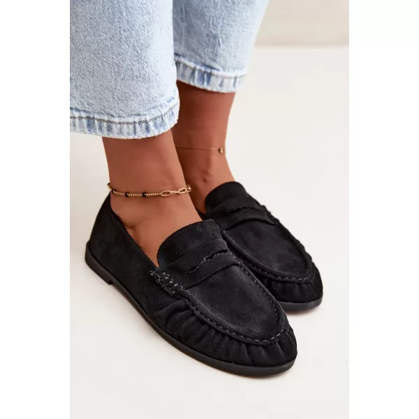  Dámské mokasíny BOTO 9881 BLACK 