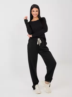 Dámské triko RUE PARIS RV-BZ-A1093.77 BLACK