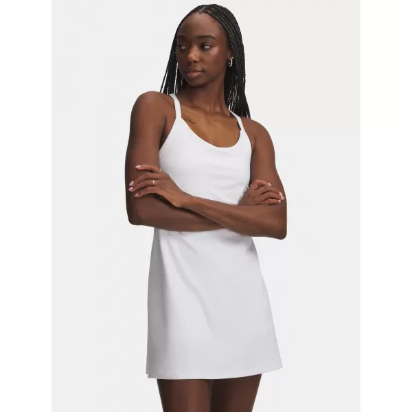  Dámské šaty UNDER ARMOUR MOTION DRESS 6010868-100 BÍLÁ 
