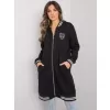 Dámská mikina RUE PARIS RV-BL-7350.28 NOIRE