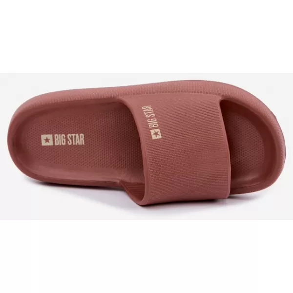  Dámské pantofle BIG STAR SHOES UU274088 SHADES OF RED 