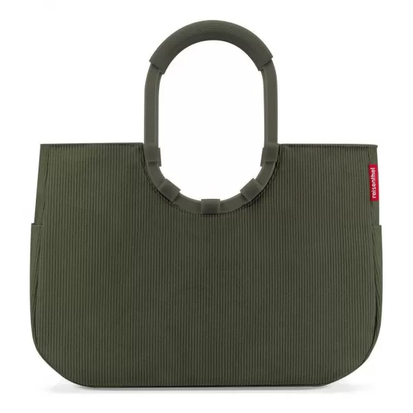  Nákupní taška REISENTHEL Loopshopper L Cord CORD DARK MATCHA 