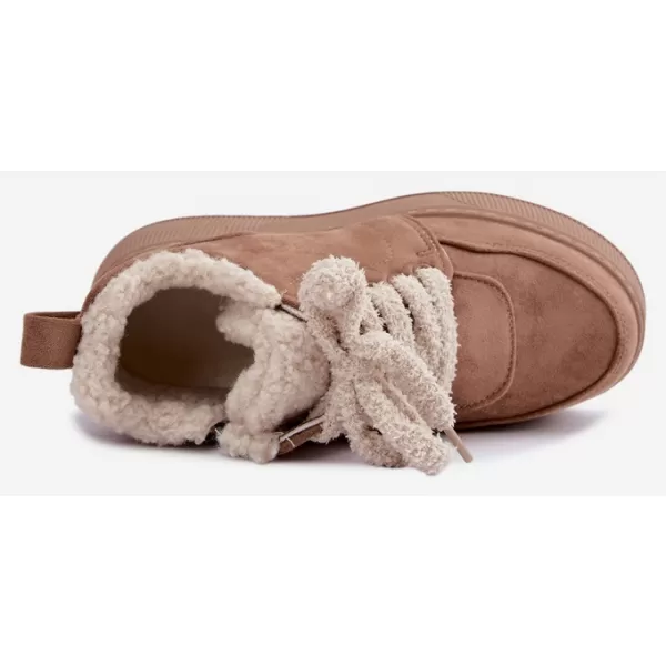  Dámské sněhule BOTO 25816 DARK BEIGE 