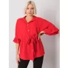 Dámská halenka RUE PARIS CHA-BZ-3576.25 RED