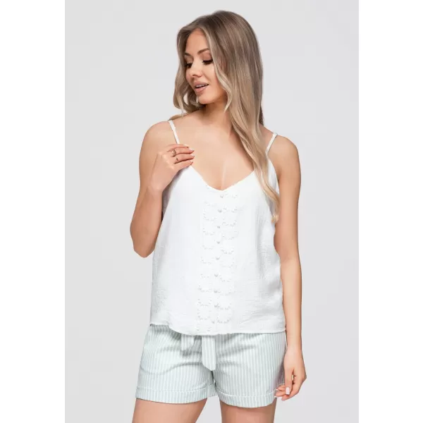  Dámská blůza OMBRE OW-TS-E0055 WHITE 