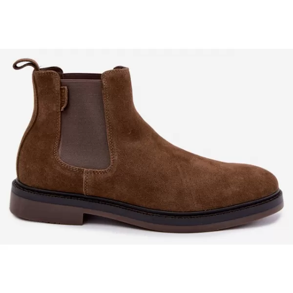  Pánské boty BIG STAR SHOES UU174277 BROWN/BEIGE SHADOWS 