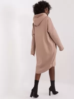 Dámská mikina RELEVANCE RV-BL-4858-2.97P DARK BEIGE