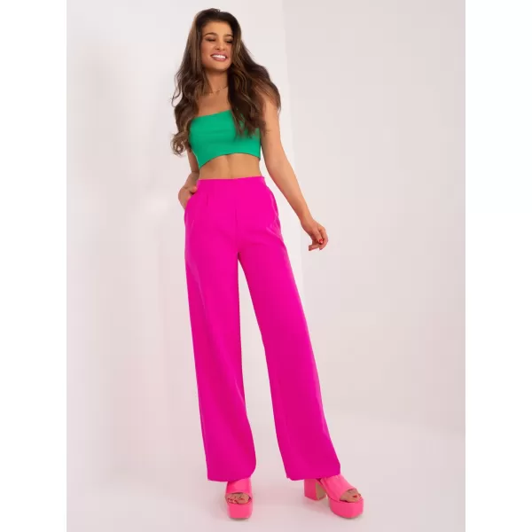  Dámské kalhoty RUE PARIS WN-SP-8247.64 FUCHSIA 