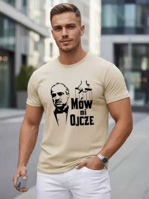 Pánské triko DSTREET BÉŽOVÁ
