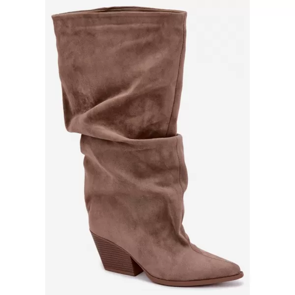  Dámské kozačky BOTO 2580A-1 KHAKI 