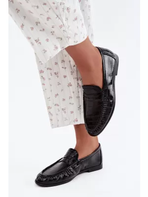 Dámské mokasíny BOTO THS-170 BLACK