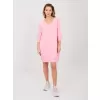 Dámské šaty BASIC FEEL GOOD RV-SK-7203.35P BRIGHT PINK