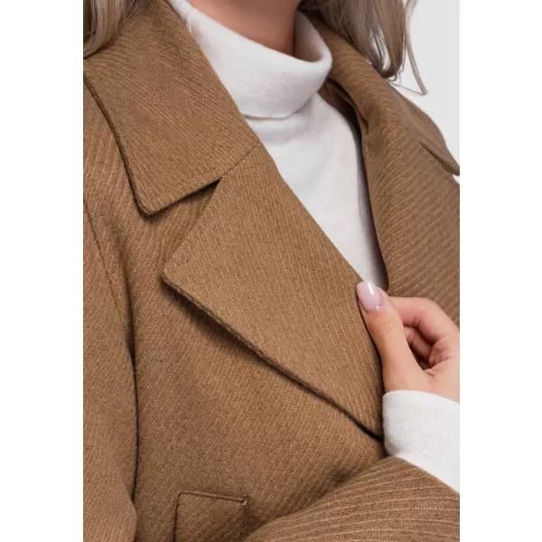  Dámské sako OMBRE OW-BL-E0008 CAMEL 