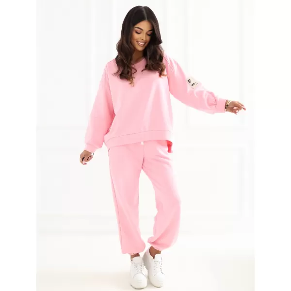 Dámský komplet RUE PARIS RV-KMPL-A1279.85 BRIGHT PINK 