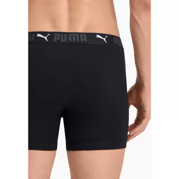  Pánské boxerky PUMA SPORT COTTON BOXER 2P 93552101 BLACK 