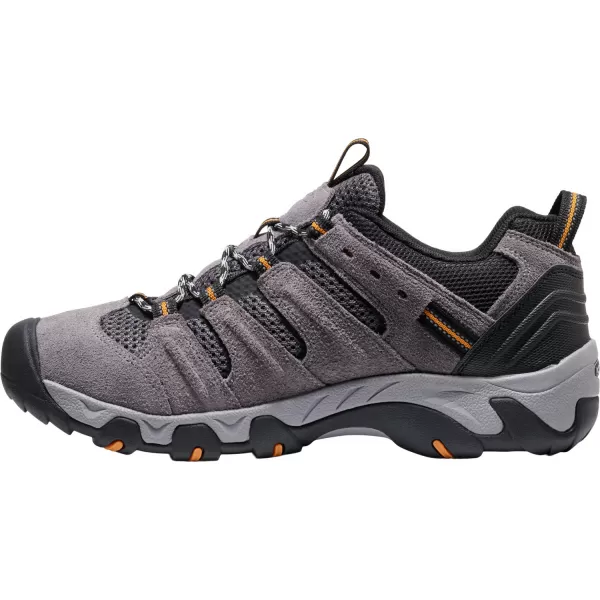  Pánské trekové boty KEEN HEADOUT WP MEN STEEL GREY/ORANGE PEPPER 
