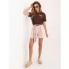 Dámské kraťasy ITALY MODA IT-SN-FL10552SPL.49 BRIGHT PINK