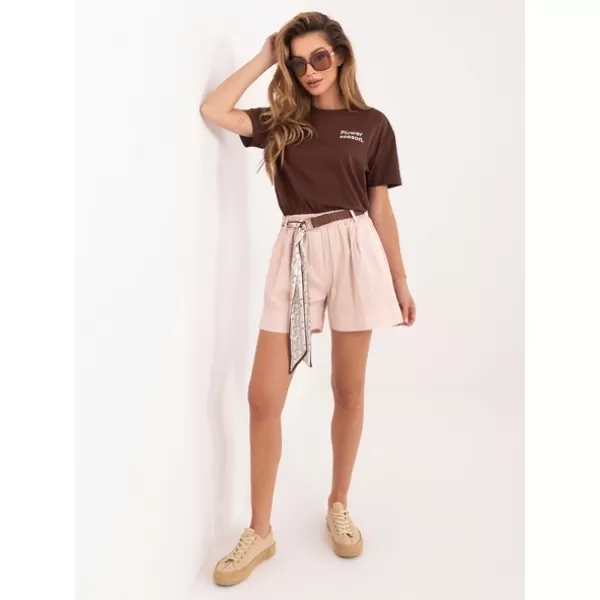  Dámské kraťasy ITALY MODA IT-SN-FL10552SPL.49 BRIGHT PINK 