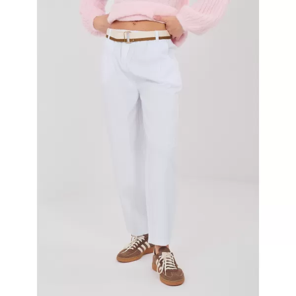  Dámské kalhoty ITALY MODA IT-SP-FL10125.80 WHITE 
