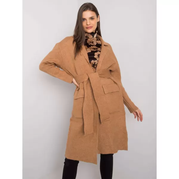  Dámský kardigan RUE PARIS LC-SW-844.33X CAMEL 