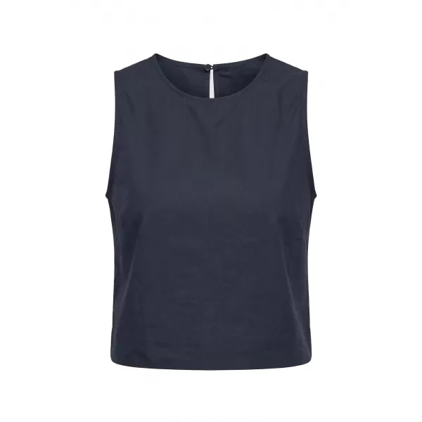  Dámský top URBAN CLASSICS TB8280-00155 NAVY 