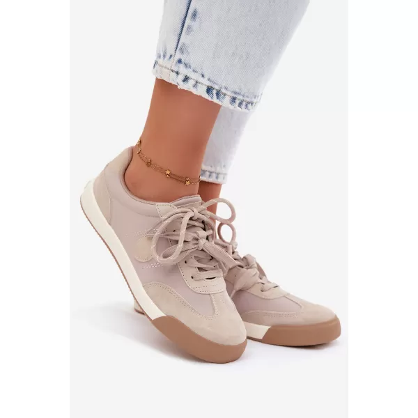  Dámské tenisky BIG STAR SHOES UU274001 BEIGE 