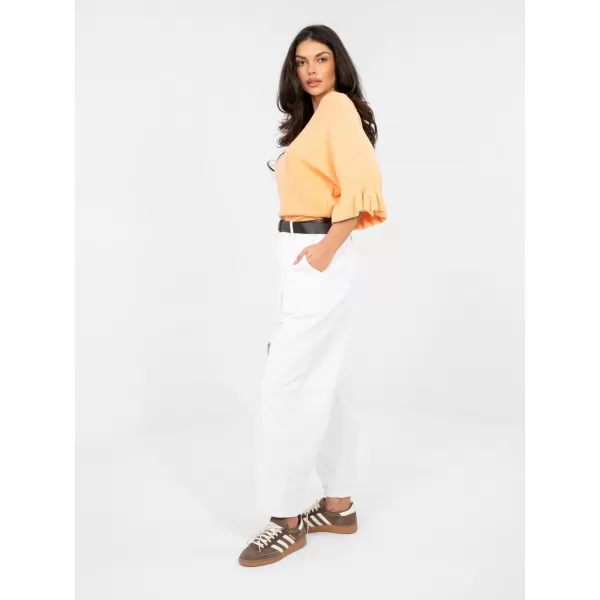  Dámské kalhoty ITALY MODA MI-SP-2690.00 WHITE 