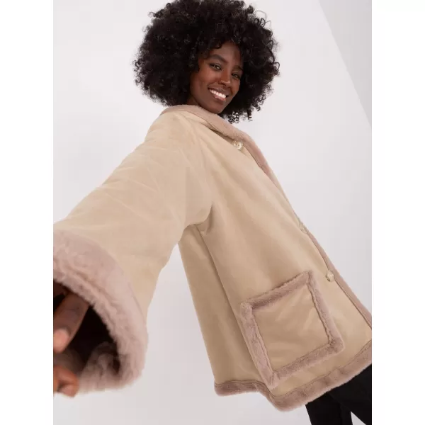  Dámská bunda LAKERTA LK-KR-509459.96P BEIGE 