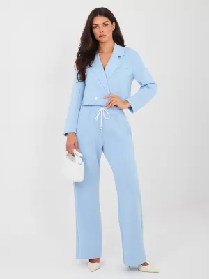 Dámský komplet RUE PARIS IT-KMPL-22202.89 LIGHT BLUE