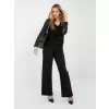Dámská halenka RUE PARIS MI-BZ-M6713.86 BLACK