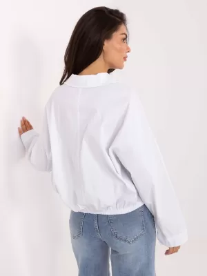 Dámská košile RUE PARIS IT-KS-FL9273.86 WHITE