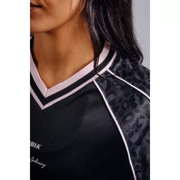  Oversized tričko 97 NEBBIA PRIMAL 862 BLACK LEOPARD 