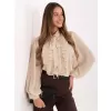 Dámská halenka ITALY MODA MI-KS-A2818.09 LIGHT BEIGE