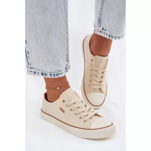  Dámské tenisky BIG STAR SHOES TT274773 BEIGE 