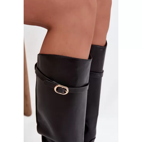  Dámské kozačky BOTO CLS-537 BLACK 