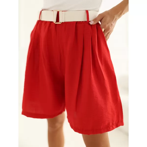  Dámské kraťasy RUE PARIS IT-SN-10359.19 RED 