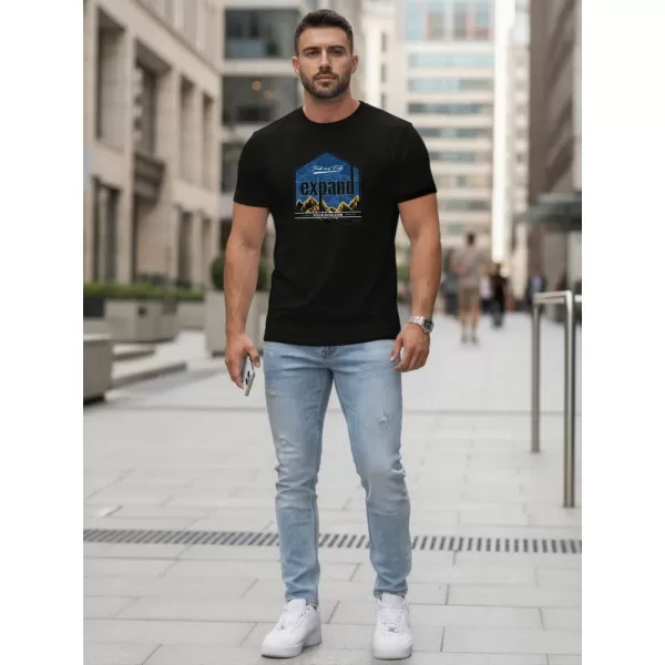  Pánské triko DSTREET ČERNÁ 