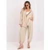 Dámská mikina RUE PARIS IT-BL-10362.24 BEIGE