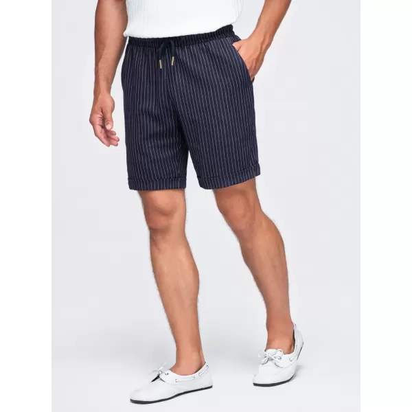  Pánské kraťasy OMBRE OM-SRCS-0208 NAVY BLUE 