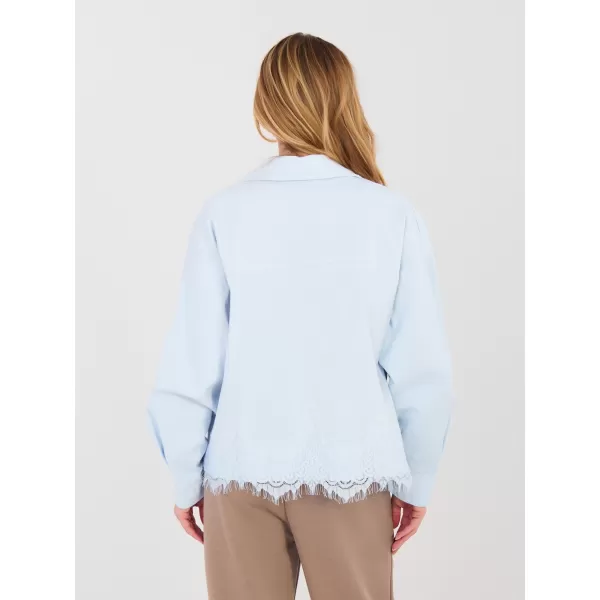  Dámská bunda RUE PARIS IT-KR-FL10001.54 LIGHT BLUE 