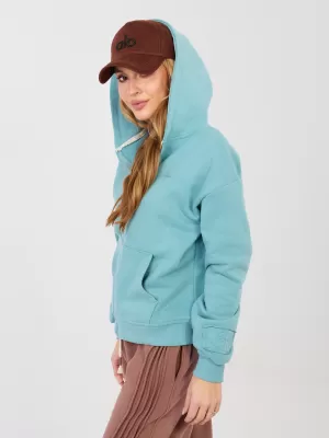 Dámská mikina FACTORY PRICE NS-BL-NS2565.00 TURQUOISE