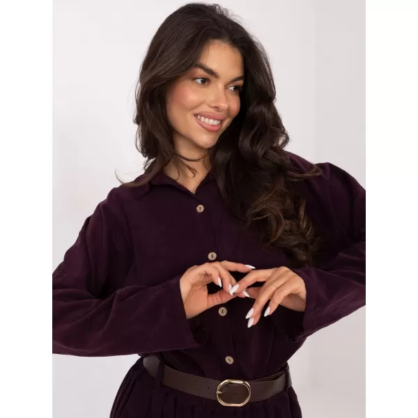  Dámská košile ITALY MODA IT-KS-22390.81 DARK PURPLE 