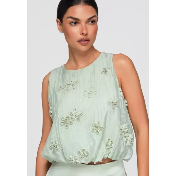  Dámská blůza OMBRE OW-TS-E0063 GREEN 